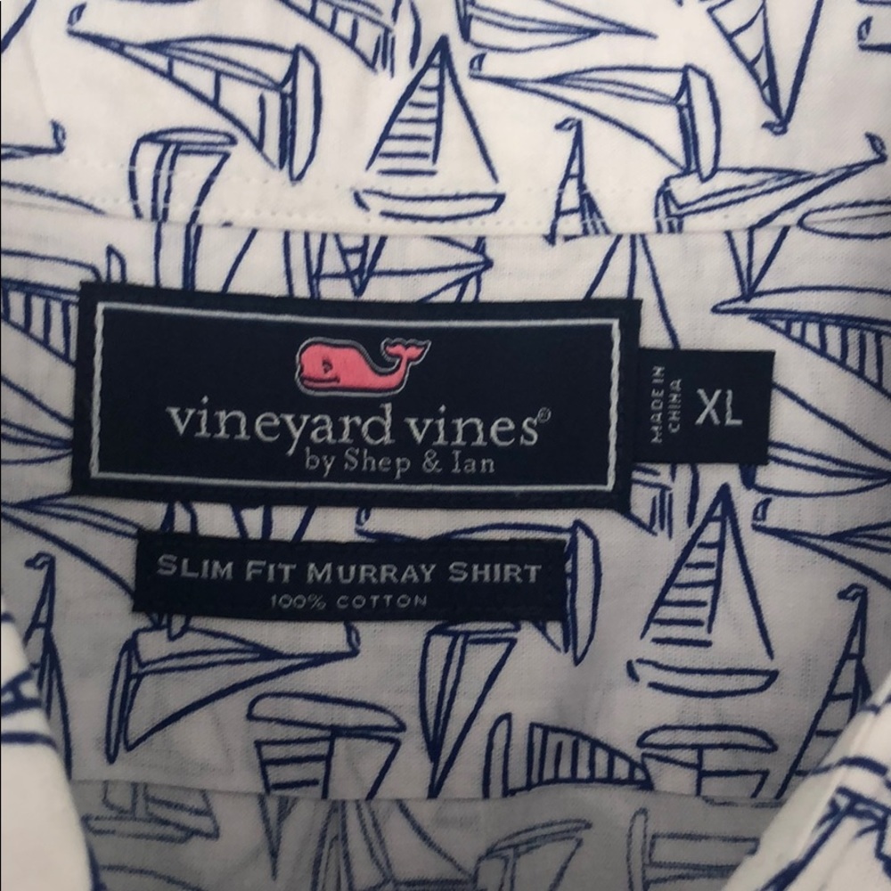 Vineyard Vines LS Sailboat Button Down - Picture 4 of 4